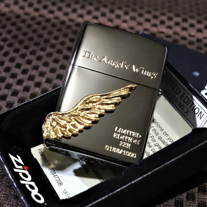 ZIPPO（ジッポー） 限定ZIPPO 2022 エンジェルウイング ブラック 翼 羽