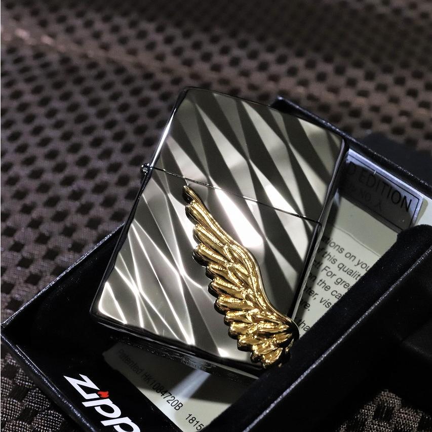 ZIPPO（ジッポー） 限定ZIPPO 2022 エンジェルウイング ブラック 翼 羽