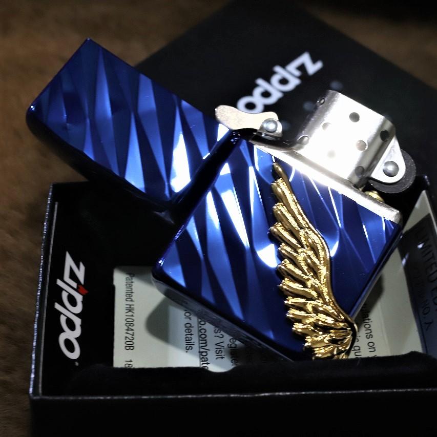 ZIPPO 限定ZIPPO 2022 エンジェルウイング ブルー 翼 羽 青 限定 ZIPPO 限定ZIPPO 2022 エンジェルウイング ブルー 翼 羽 青 限定