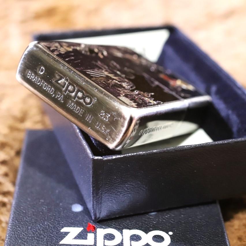 天野喜孝 ZIPPO FF6 ジッポライター ファイナルファンタジー6 ゴールド フルカラー加工 ジッポー 人気 黒 zippo プレゼント Xmas 魔道アーマー FFVI ティナ｜amaterasu｜06