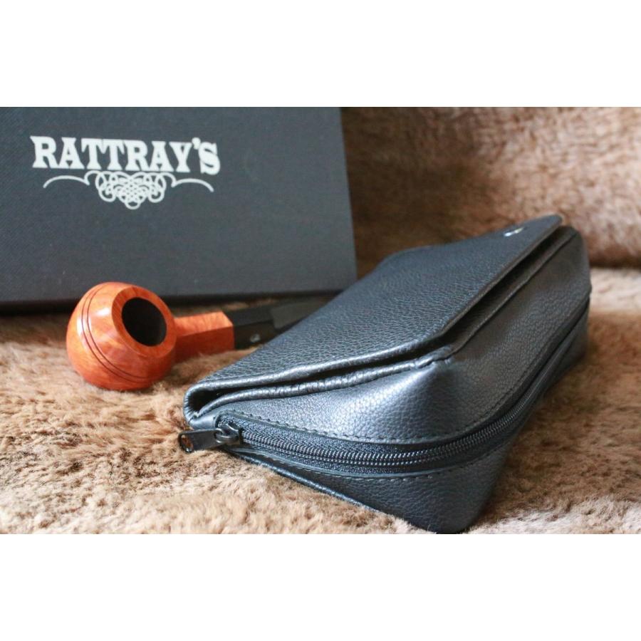 RATTRAY'S】ラットレー 本革製 パイプポーチ ２本収納 おしゃれ レザー 