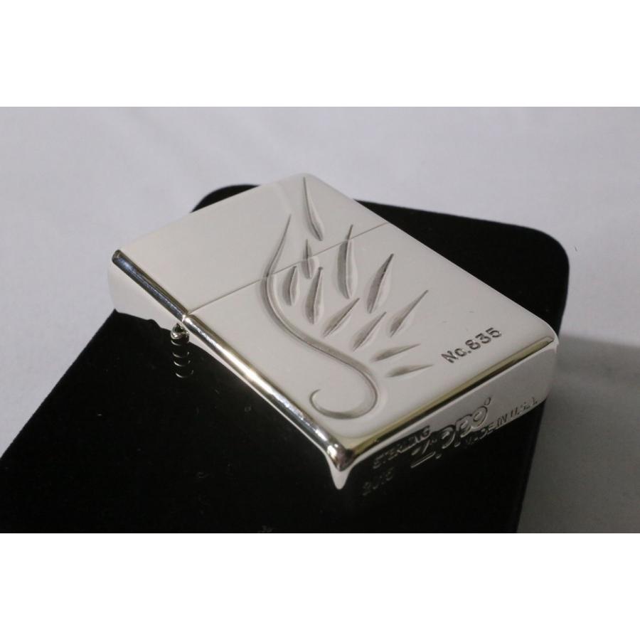 ZIPPO 純銀ジッポ 純銀 V-WING 限定ZIPPO シリアルナンバー入り 人気 