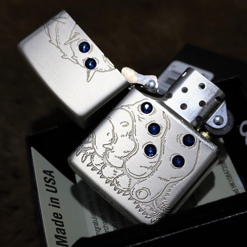 ジブリ ZIPPO 風の谷のナウシカ 王蟲 青目 シルバーいぶし ジブリジッポ プレゼント 人気 ジッポ スタジオジブリ アウトドア ライターの画像