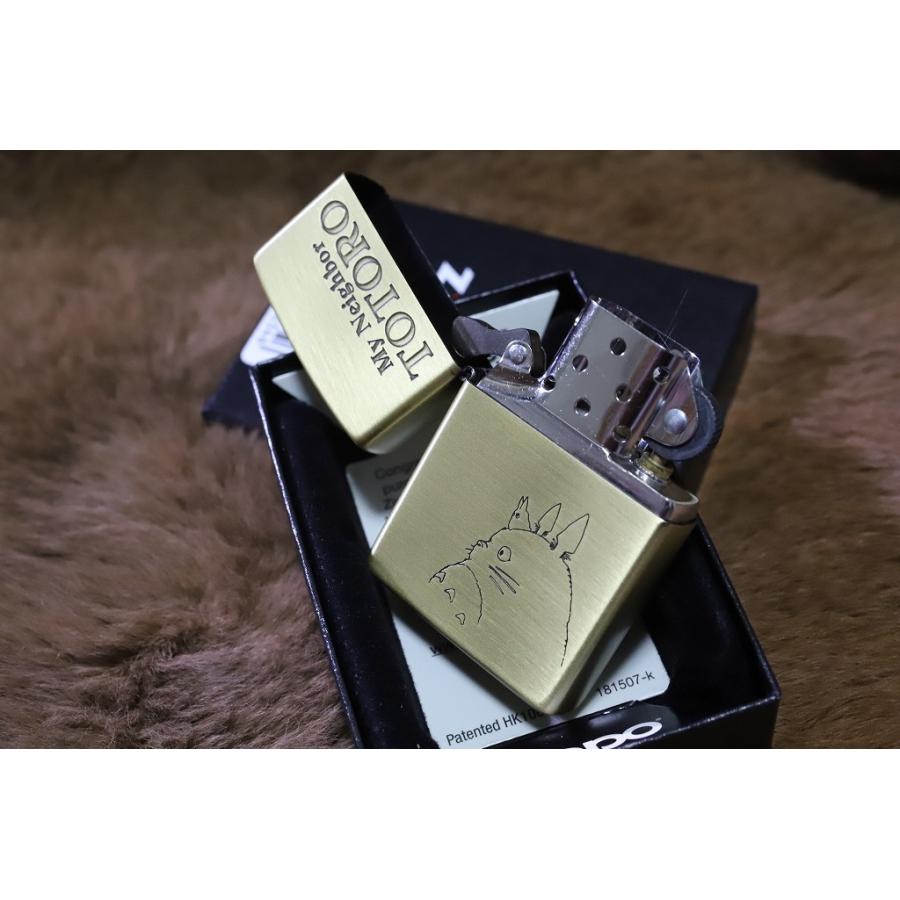 ZIPPO ジブリ となりのトトロ 横顔3 真鍮古美 トトロジッポ プレゼント 
