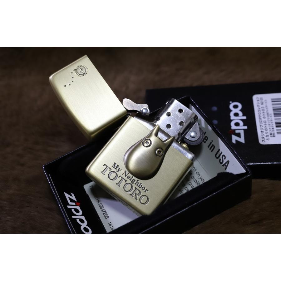 ZIPPO（ジッポー） ジブリ となりのトトロ 小トトロ 真鍮古美 トトロ