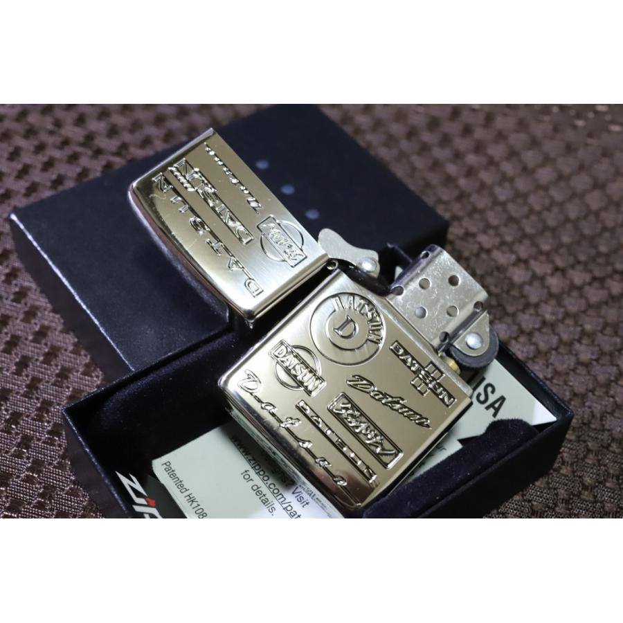 ZIPPO NISSAN 日産 DATSUN シルバーニッケル ジッポー オイルライター 