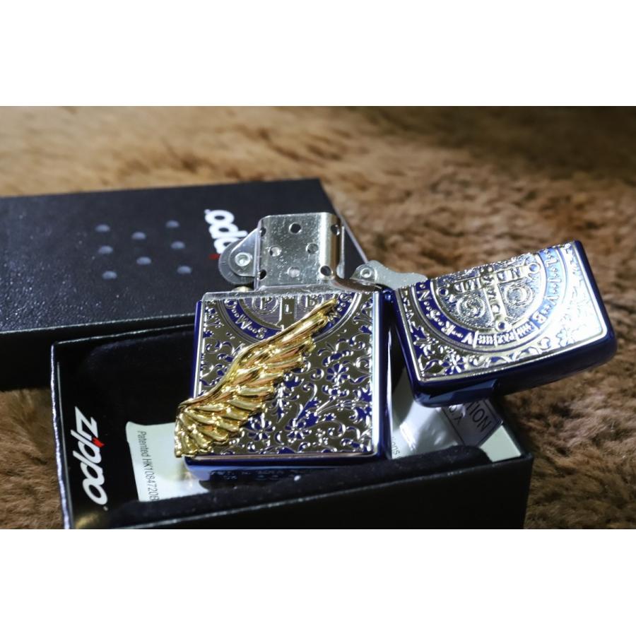 ZIPPO 限定ZIPPO 2020 エンジェルウイング イオンラピスブルー