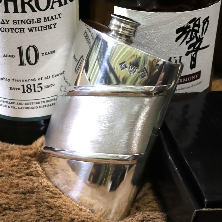 Pinder Bros社製 スキットル ウイスキーボトル