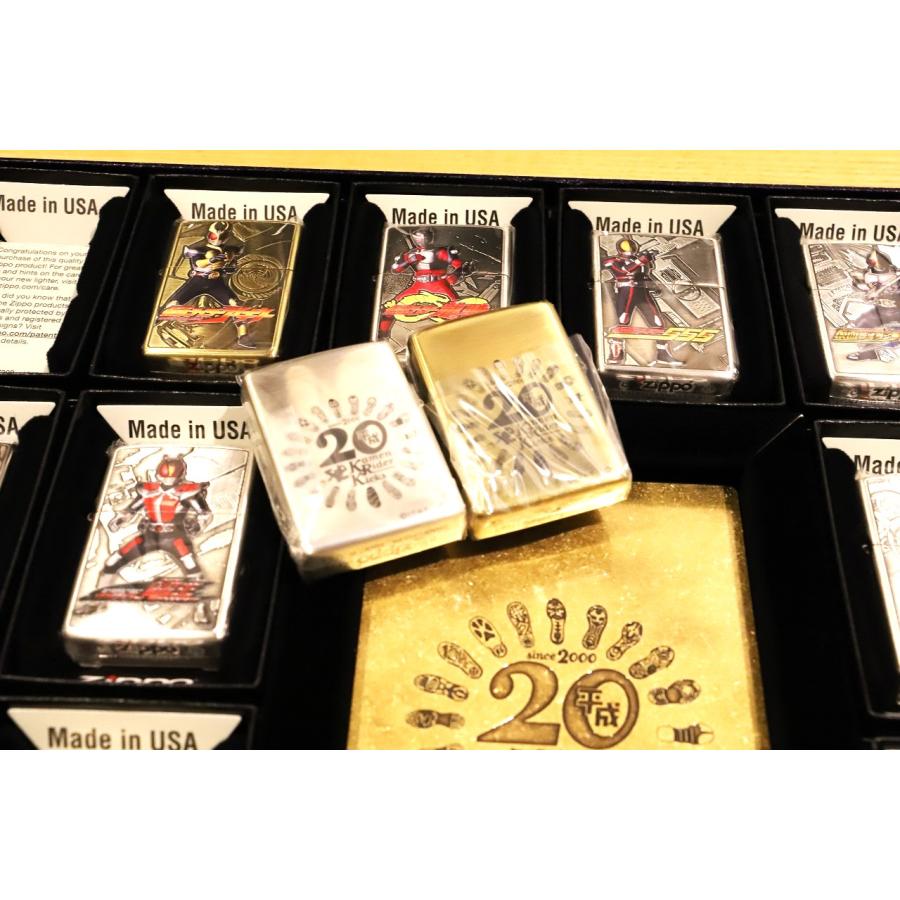 ZIPPO 仮面ライダー 限定生産50個 平成仮面ライダー20作品記念 ZIPPO 仮面ライダー 限定生産50個 平成仮面ライダー20作品記念