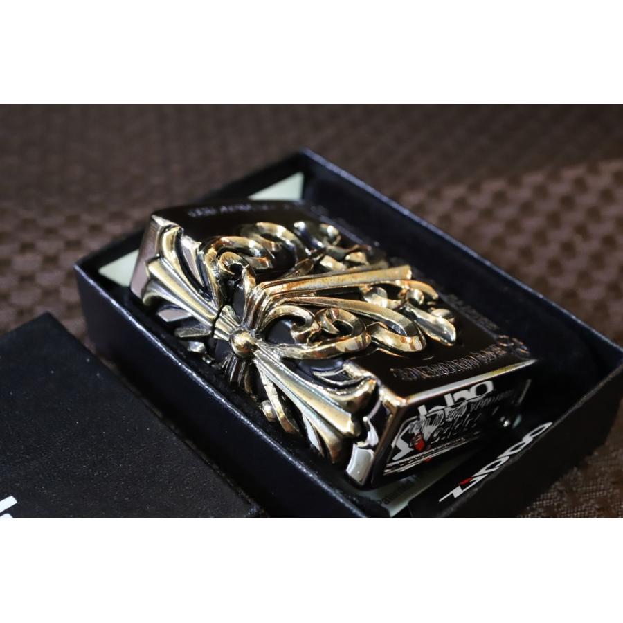 ZIPPO（ジッポー） 超重厚 メタルジャケット サイドクロス シルバー 