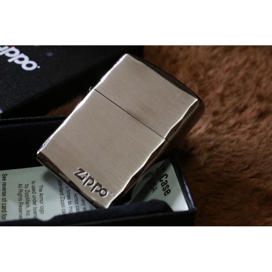 ZIPPO（ジッポー） Armor ZIPPO 重厚アーマー ジッポロゴマーク