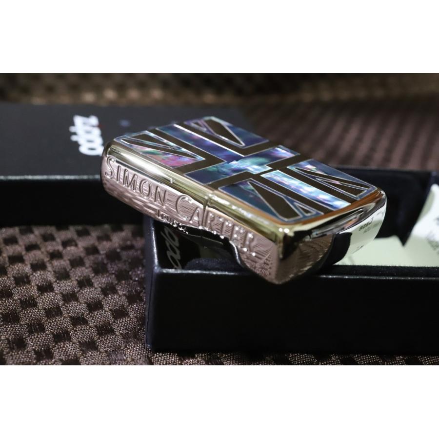 SIMON CARTER（サイモンカーター） ZIPPO アーマーシェル シルバー 