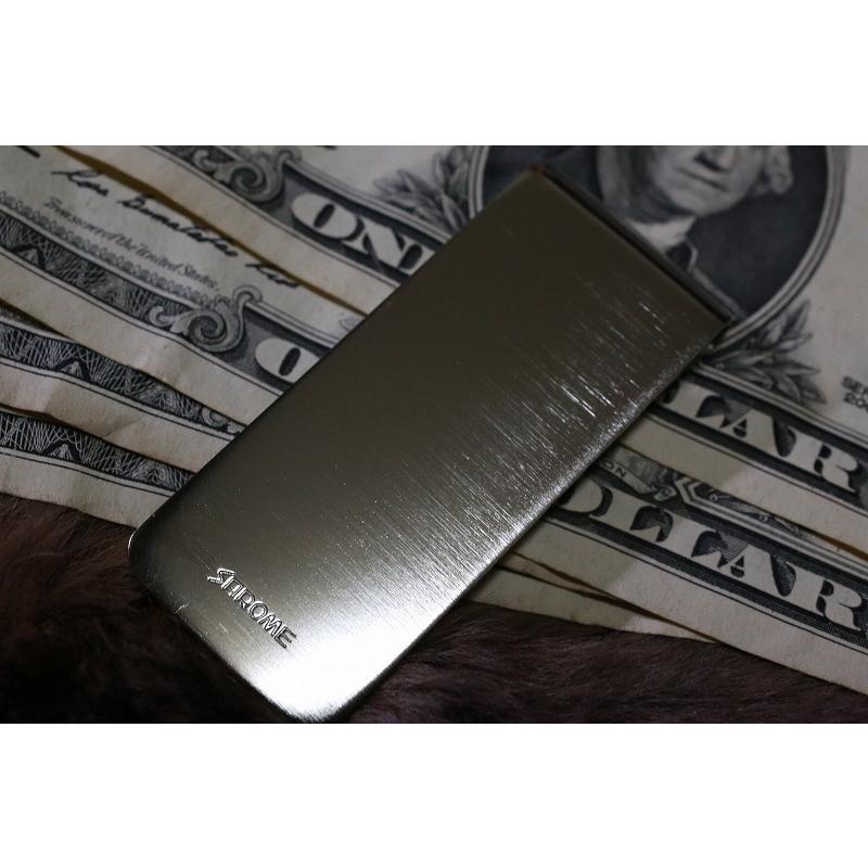 【美品✨】ハイロンワークス マネークリップ ブラック シルバー金具 星型 SAROME】マネークリップ シルバーサテン 人気 おしゃれ 上品 ブランド