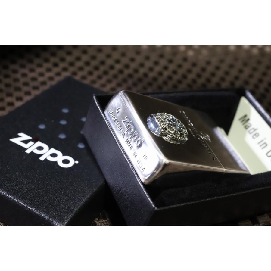 SIMON CARTER サイモンカーター ZIPPO スカルスワロフスキー