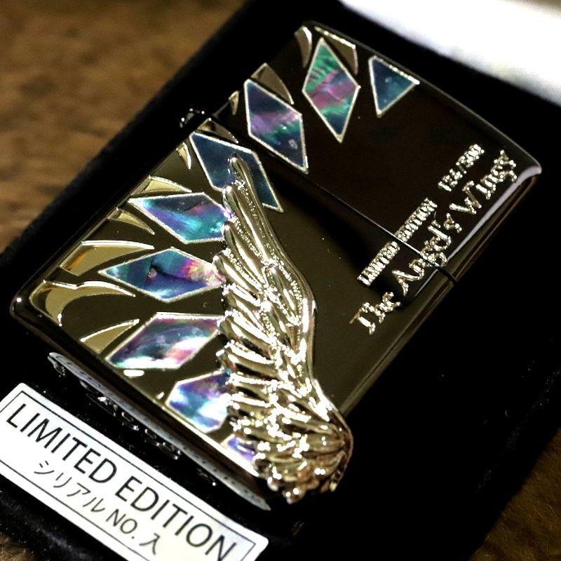 Armor Zippo 限定アーマーエンジェルウイング ブラック 翼 羽 黒 限定ジッポ 人気ジッポ プレゼント 羽ジッポ 翼ジッポ Angel Wing 500個限定 Shell Aw Bk 電子雑貨屋 Amaterasu 通販 Yahoo ショッピング