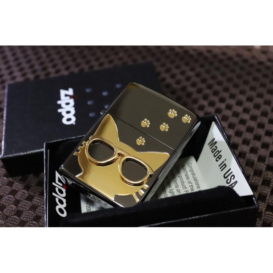 Zippo ゴールド 猫デザインライター 専用ケース付き 楽天市場】zippo ライター ジッポ (ジッポーライター猫