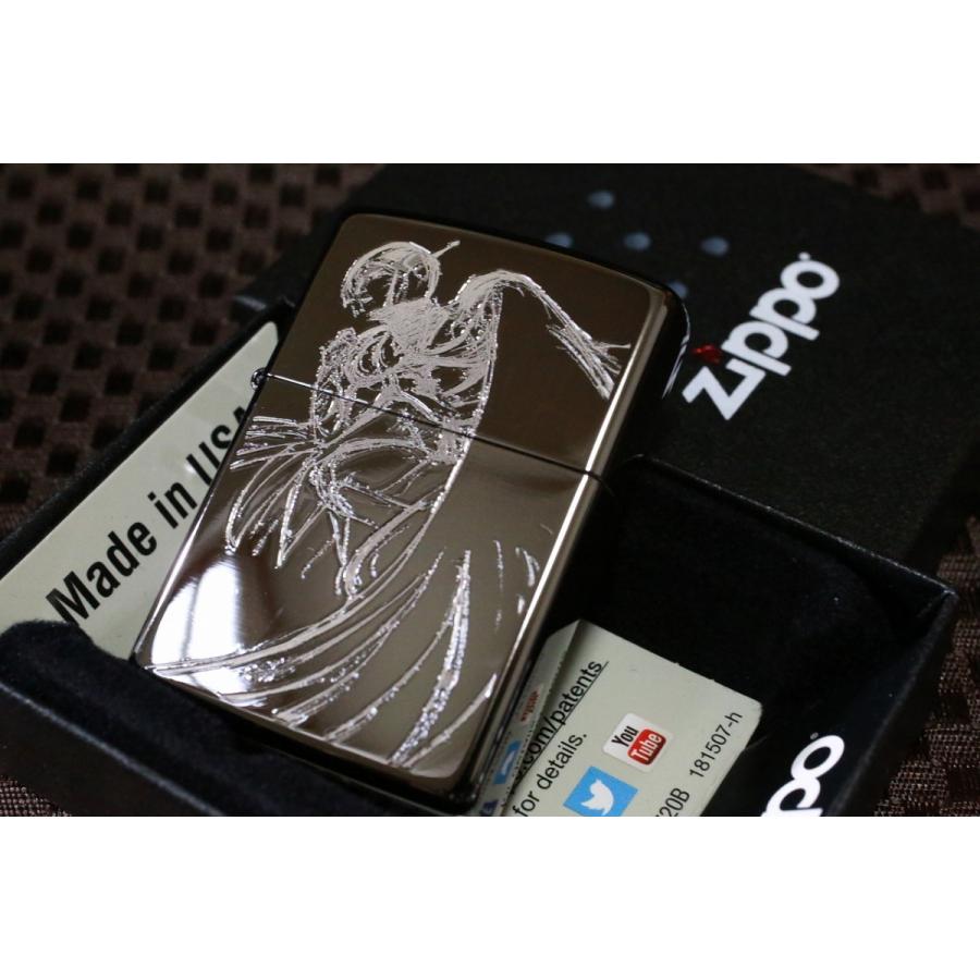 zippo ジッポー 天野喜孝　ガッチャマン　書き下ろし　2018年製 ZIPPO 天野喜孝 ガッチャマン 書き下ろし ジッポ 鏡面加工 絵柄