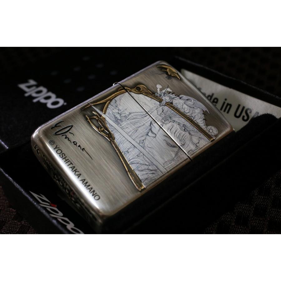 ZIPPO 天野喜孝 ファイナルファンタジーI 騎士 ナイト アーマー