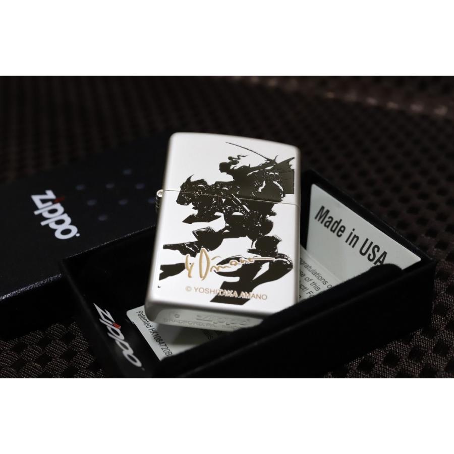 天野喜孝 ZIPPO ファイナルファンタジー 6 ジッポー コーティング加工 VI 天野喜孝グッズ 人気 プレゼント 天野ジッポ 天野ライター FF アマノ かっこいい｜amaterasu｜05