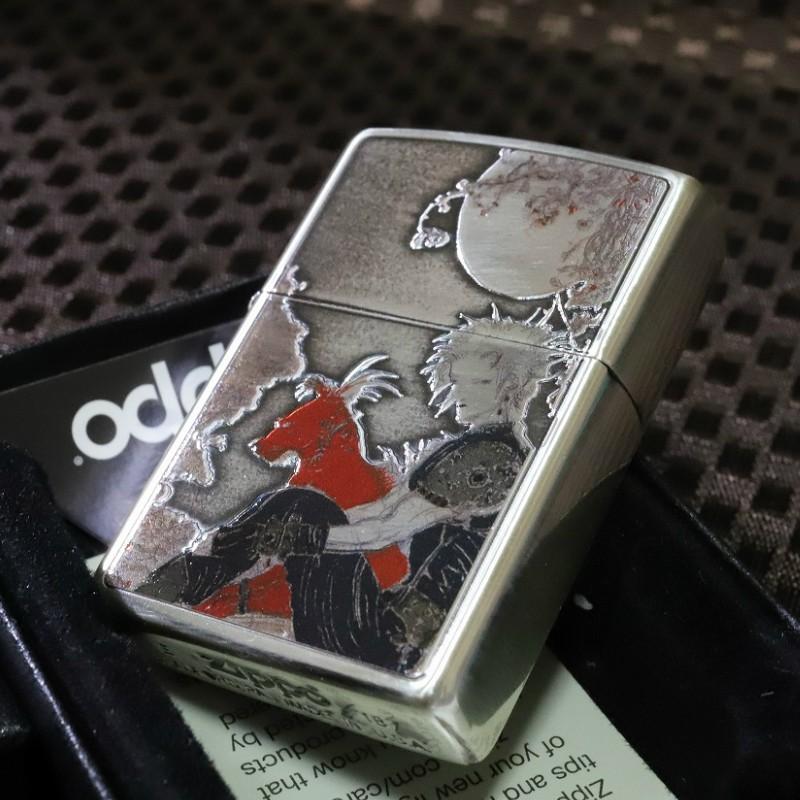 天野喜孝 ZIPPO ファイナルファンタジー 7 VII ジッポ レーザー絵柄 
