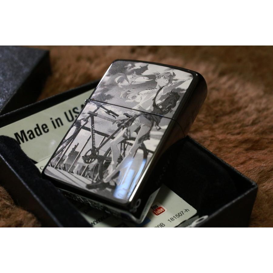 エヴァZIPPO エヴァンゲリオン アスカ 自転車 限定シリアル  