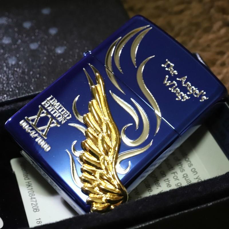 ZIPPO（ジッポー） 限定ZIPPO 2020 エンジェルウイング ブルー 翼 羽 