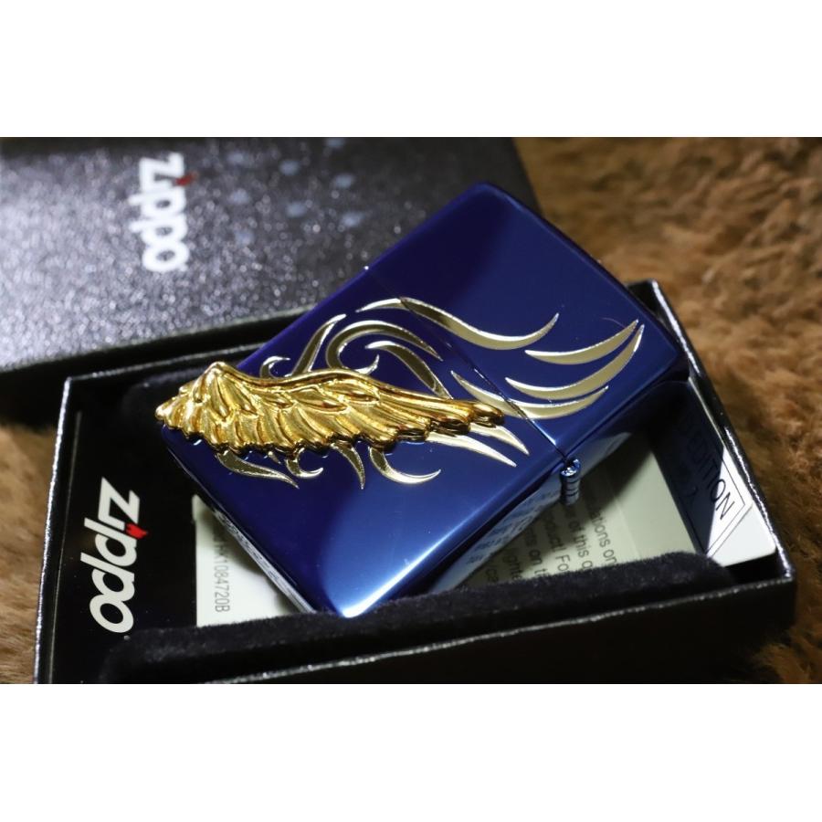ZIPPO（ジッポー） 限定ZIPPO 2020 エンジェルウイング ブルー 翼 羽 