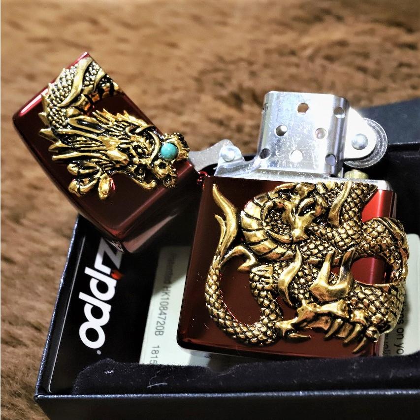 ZIPPO 限定ZIPPO ジッポ 100個限定 ドラゴンメタル レッド 龍 竜 ZIPPO 限定ZIPPO ジッポ 100個限定 ドラゴンメタル レッド 龍 竜