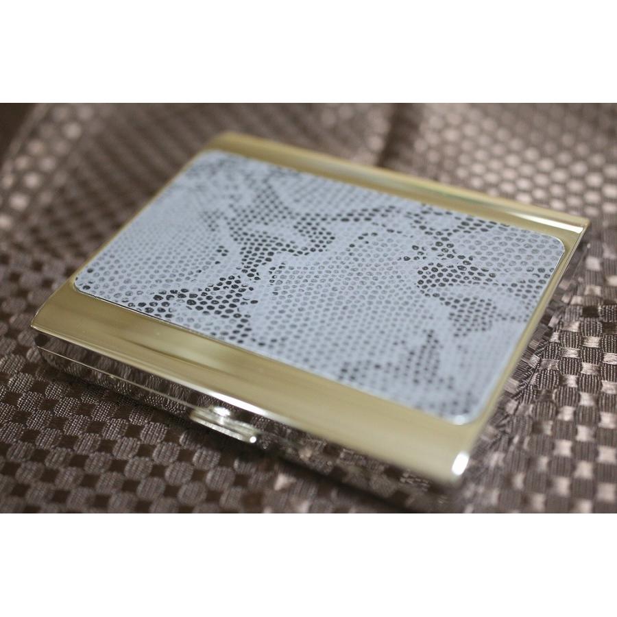アンティーク　象眼細工　24K & Silver  シガレットケース　日本製 アンティーク 象眼細工 24K & Silver シガレットケース 日本製 美術品