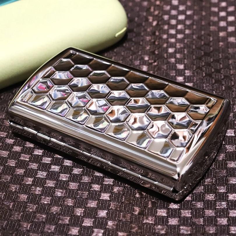iQOSケース パール装飾 ハンドメイド　韓国風　Y2K Pearl 【iQOS】アイコス PEARLブランド シガレットケース ヒート