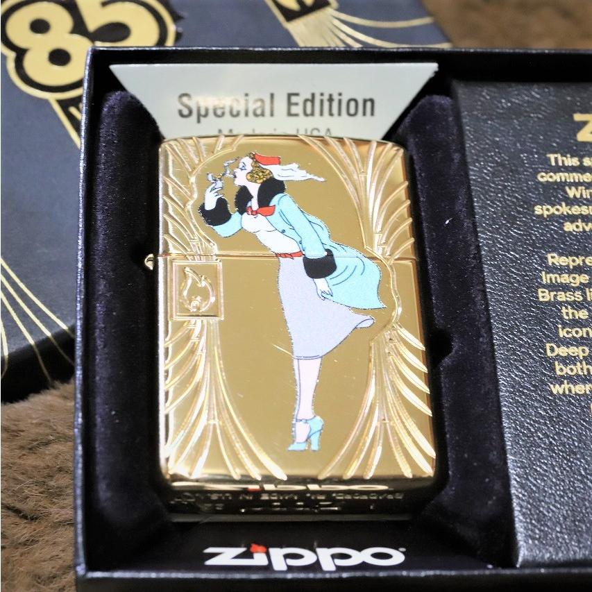 限定ZIPPO 2022年 WINDY85周年記念 ジッポ ゴールド 金 世界12500個限定生産 ウインディ アーマージッポ 金タンク 限定ジッポ armor zippo | ZIPPO
