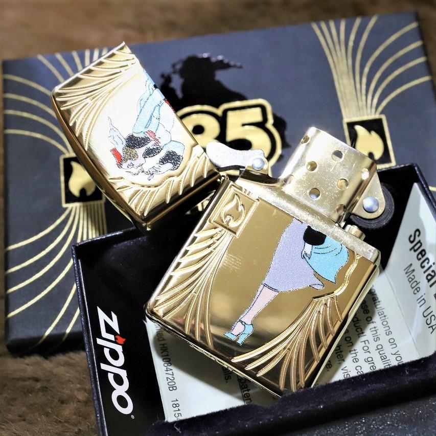 限定ZIPPO 2022年 WINDY85周年記念 ジッポ ゴールド 金 世界12500個限定生産 ウインディ アーマージッポ 金タンク 限定ジッポ armor zippo | ZIPPO | 02