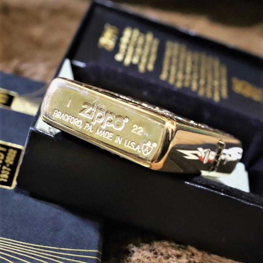 限定ZIPPO 2022年 WINDY85周年記念 ジッポ ゴールド 金 世界12500個限定生産 ウインディ アーマージッポ 金タンク 限定ジッポ armor zippo | ZIPPO | 03