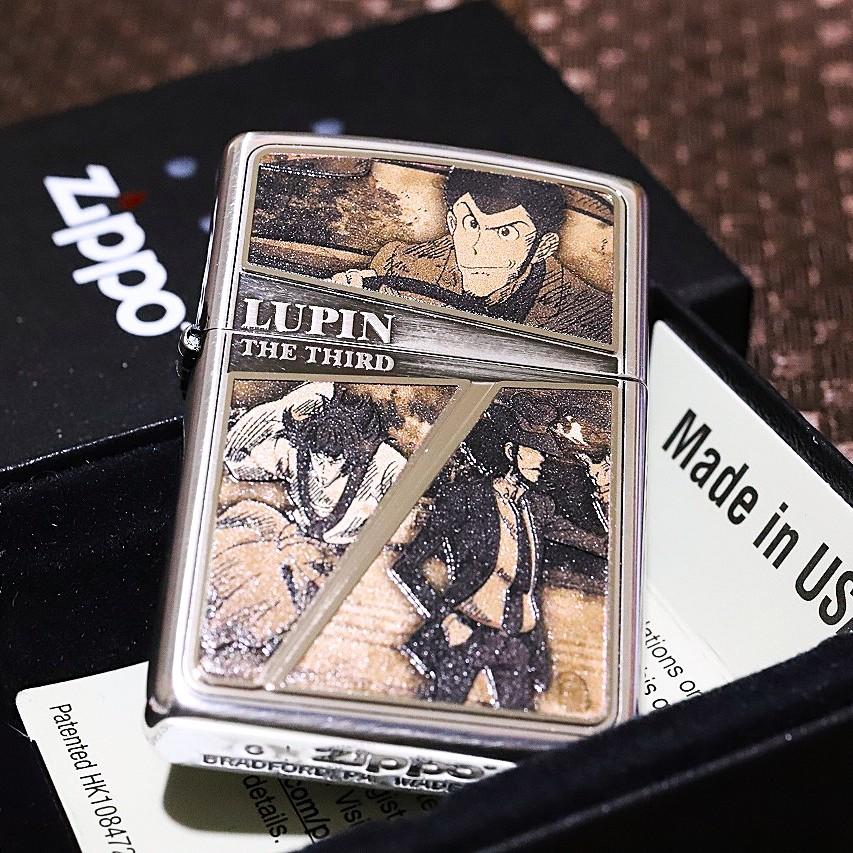 ZIPPO（ジッポー） ルパン三世 ジッポライター シルバー 薄いぶし 二面