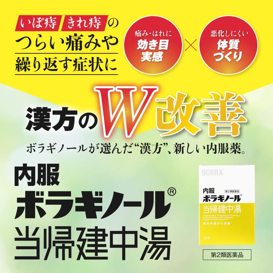 【第2類医薬品】内服ボラギノール当帰建中湯 30包 ボラギノール 漢方薬 内服薬 当帰建中湯 痔 いぼ痔 きれ痔 ぶり返す 痛み はれ かゆみ 血行不良 痔改善｜amato-onlineshop｜02