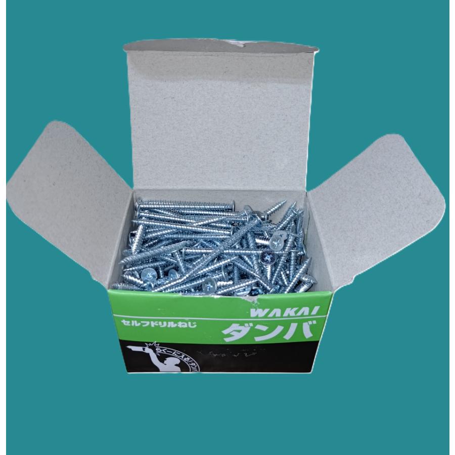 木下地用 5×65 TM セルフドリルねじ ダンバ 三価ユニクロ 150
