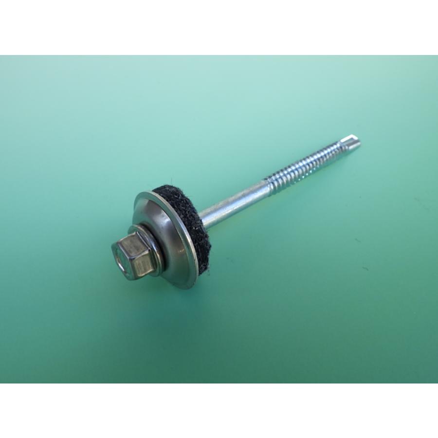 6x115/ダンパ三価ユニクロ 山座セットNT(20mm ネオパッキン 改修用 ダンバ鉄骨下地用 ステンキャップ 六角 6X90 山座セット