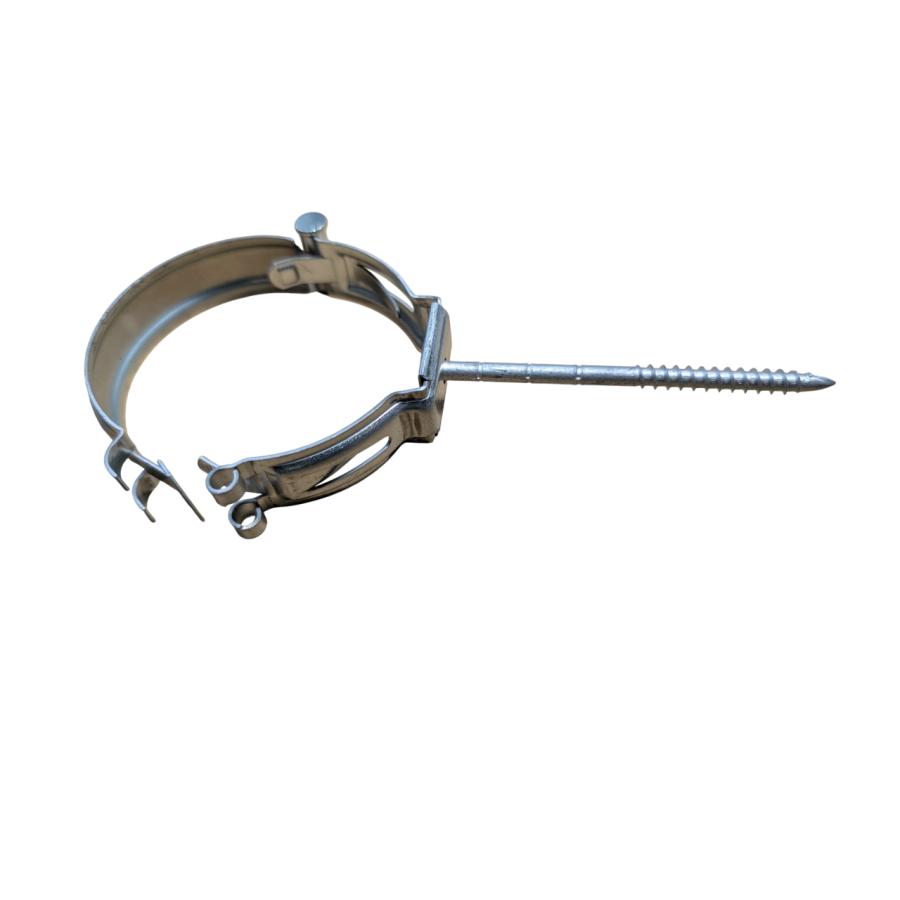 メッキ つかみ 控金 フリー60 ビス足 L=80 タカヤマ金属工業 : あま