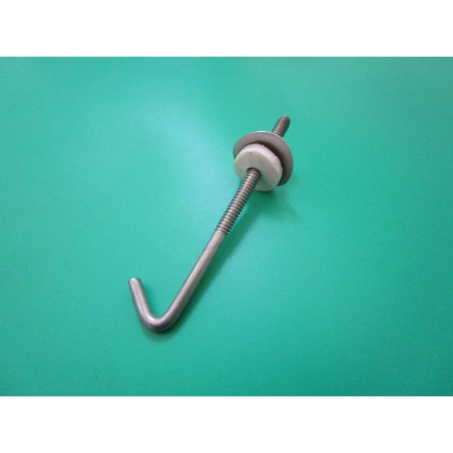 ステンレス フックボルトセット (SUS304) 3/16 X 75mm 100本入
