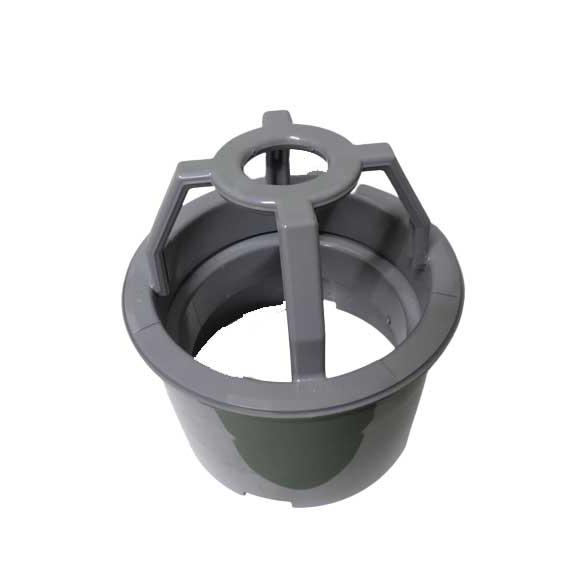 自在ドレン　丸型１５０　自在ドレンVU150・VP150　積水化学工業　エスロン　エスロン雨樋　パイプ直結　GL13G　グレー | セキスイ