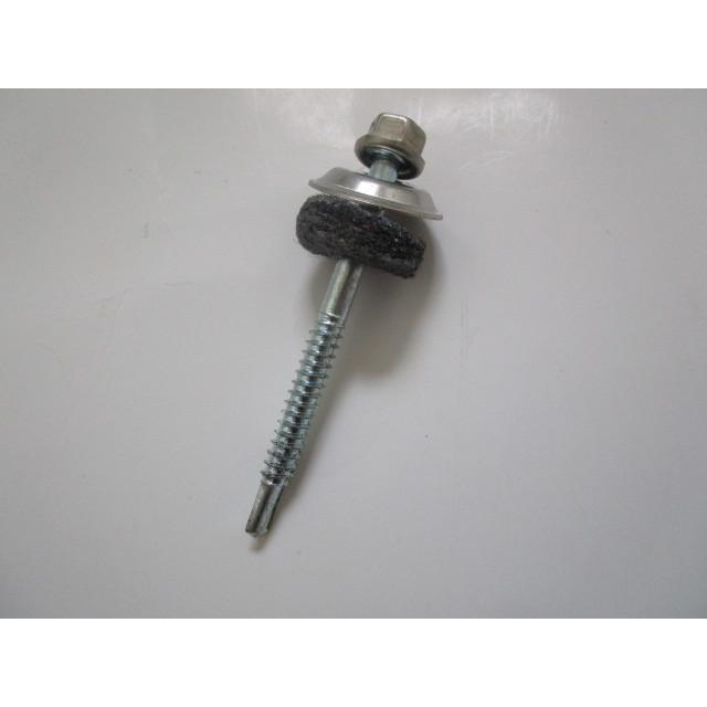 6x115/ダンパ三価ユニクロ 山座セットNT(20mm ネオパッキン 改修用 ダンバ鉄骨下地用 ステンキャップ 六角 6X70 山座セット