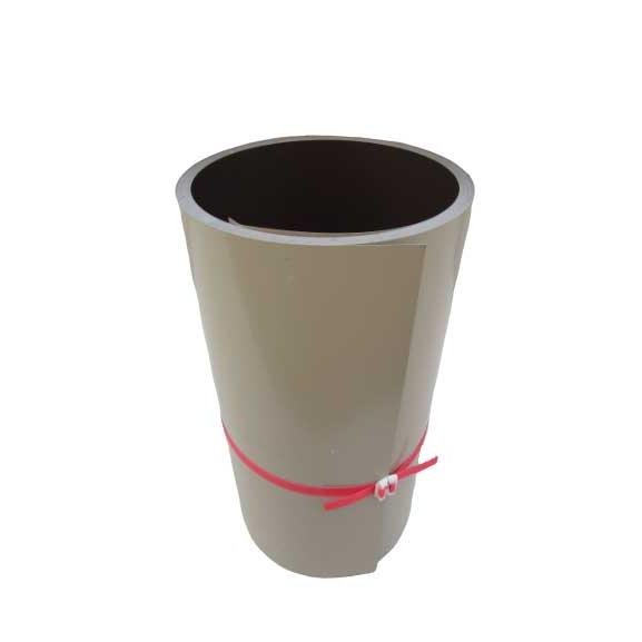 塗装ガルバリウム鋼板カットコイル　ＧＬカラー　ヨドガルバリウムカラー萌　ＫＳ６５Ｈ　新茶　ブラウン　厚み０．３５　約４５５ｍｍ幅　スリッター　２０ｍ巻 | 