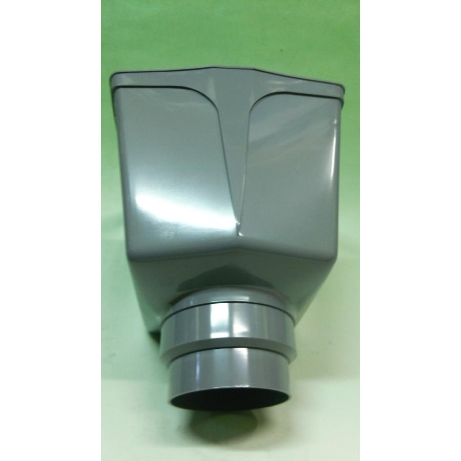 上合１５０　上合１５０×９０　じょうご　　１５０軒樋用　　半丸１５０系列　エスロン雨樋　積水化学工業　グレー　 | セキスイ | 02