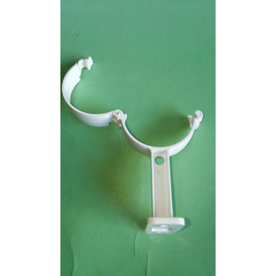 パッチン控　たてとい60　T足　プラスチック　L＝６０　６０mm出　ミルクホワイト　パナソニック　雨樋　KQ80463 | Panasonic | 02