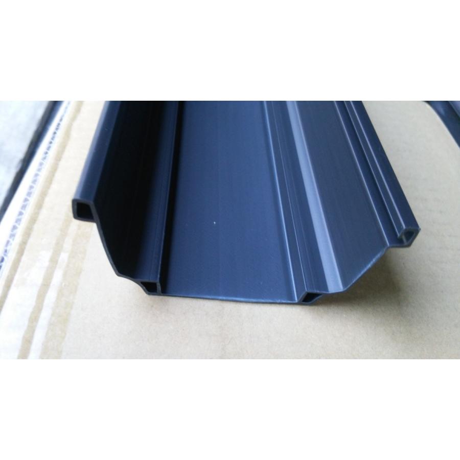 ★１本入り★　Ｘ７０　Ｘ７０Ｕ　のきとい　軒樋　ライナートップ　Ｌ＝３６００ｍｍ　エスロン雨樋　　ブラック　黒  クロ　CA32K   ca32k X70 x70