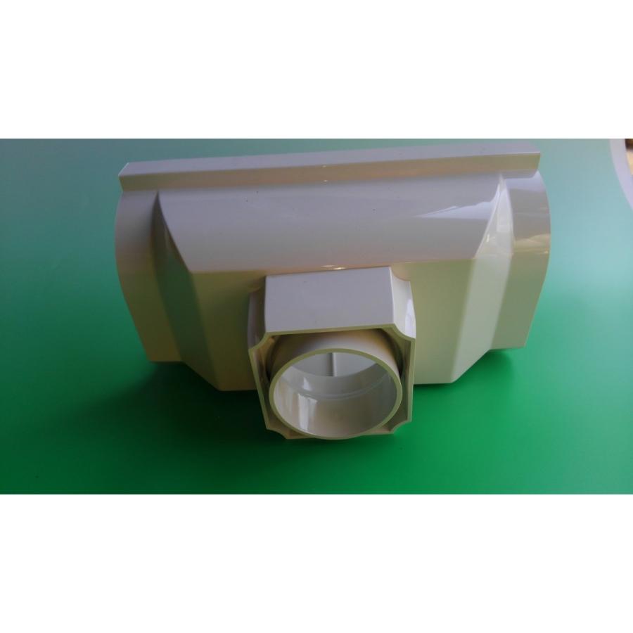 ＲＶ１０５　洋風じょうごIII型　Ｙ６０・UT60落　上合　新・丸トップ　エスロン雨樋　積水化学工業（株）　ホワイト　白　GS12W |  | 02