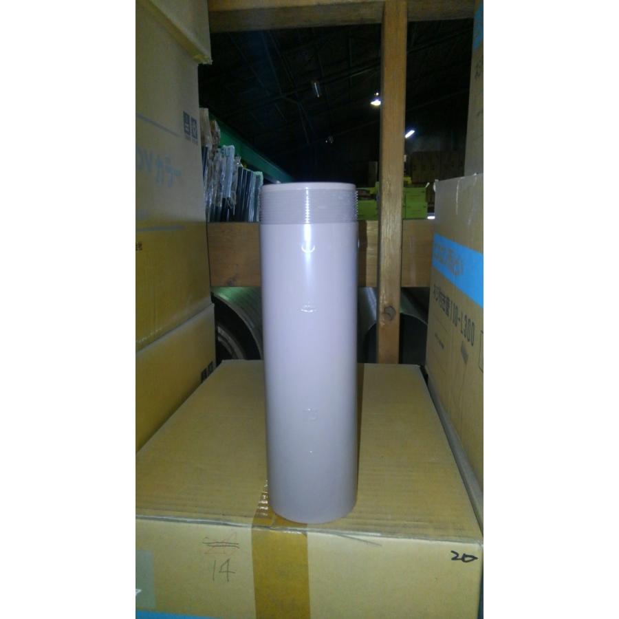 ネジ付管75 L＝300 ココア GF93E 片ねじ管75 バルブ