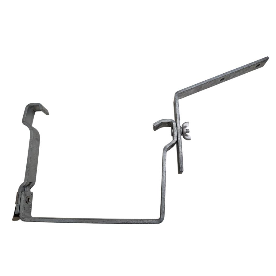 前高１６５ＷＩＤＥ　受金具（亜鉛メッキ品）　ルーフ兼スレート用　ＫＫＷ０５９　パナソニック雨樋　大型雨樋エアロアイアン | Panasonic