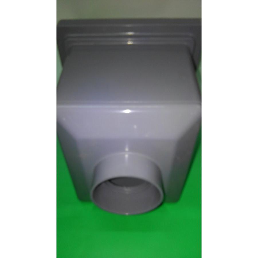 角ます 角マス中型 VU75 VP75 グレー GN98G エスロン雨樋 積水