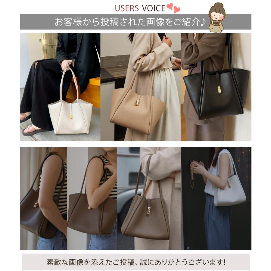 FUKUTA トートバッグ レディース a5 2way おしゃれ 軽量 大容量 自立